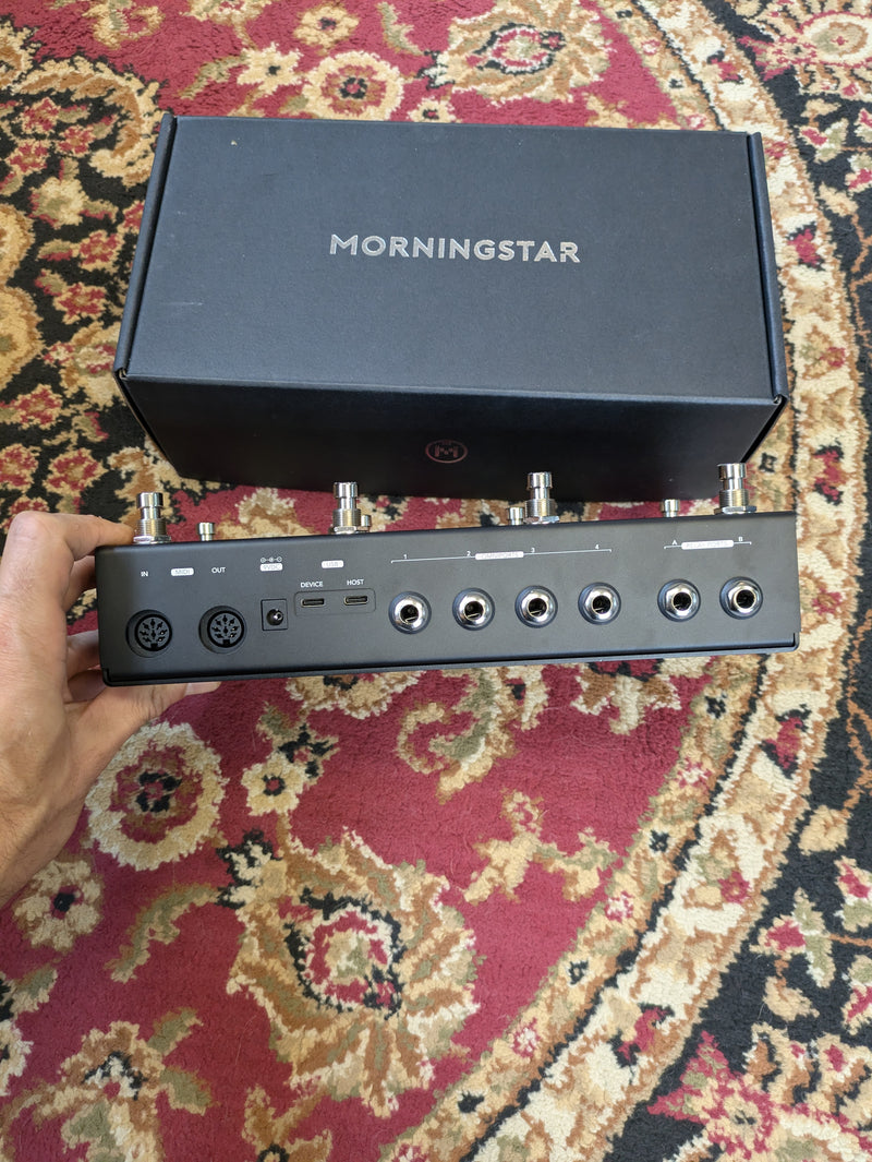 Morningstar MC8 PRO MIDI Foot Controller w/Box