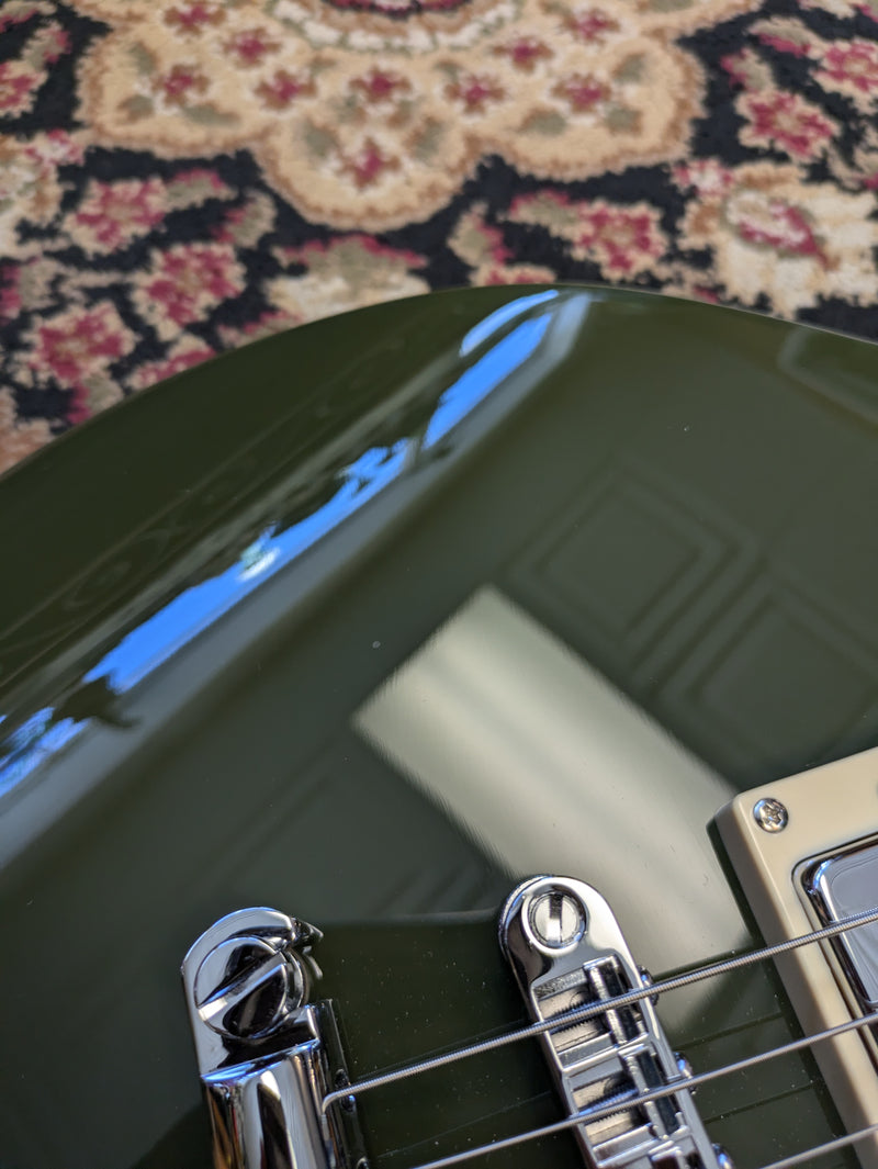 Reverend Sensei H90 Army Green Electric Guitar