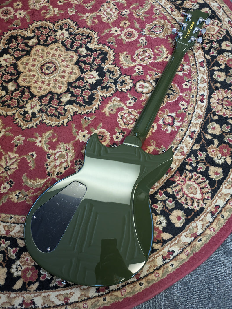 Reverend Sensei H90 Army Green Electric Guitar