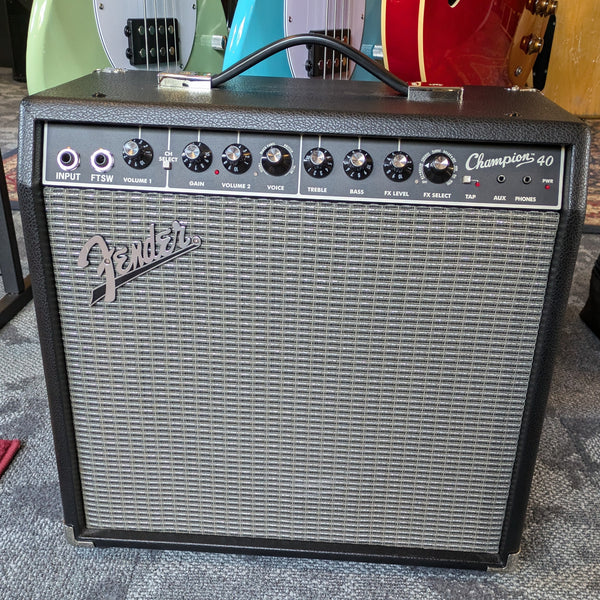 Fender Champion 40 2-Channel 40-Watt 1x12" Guitar Practice Amp 2021 #CGPG21030161