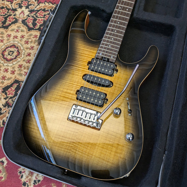 Charvel MJ DK24 HSH 2PT Electric Guitar 2024 Antique Burst w/Roadrunner Case #JDC2400319