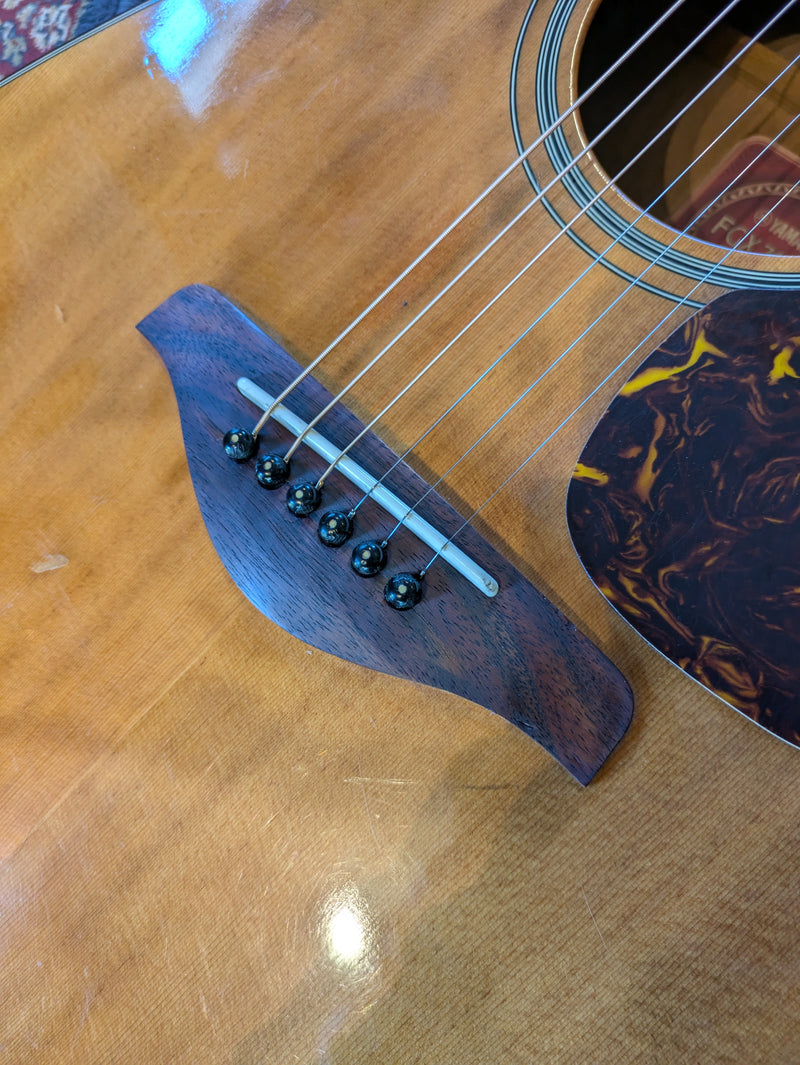 Yamaha FGX700SC Solid Top Cutaway Acoustic/Electric Guitar 2011 Natural