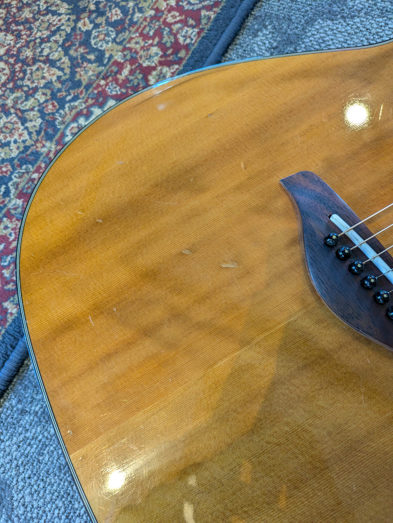 Yamaha FGX700SC Solid Top Cutaway Acoustic/Electric Guitar 2011 Natural