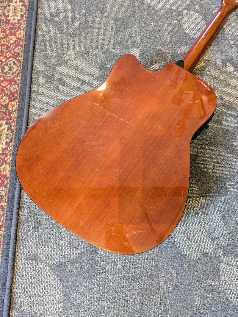 Yamaha FGX700SC Solid Top Cutaway Acoustic/Electric Guitar 2011 Natural