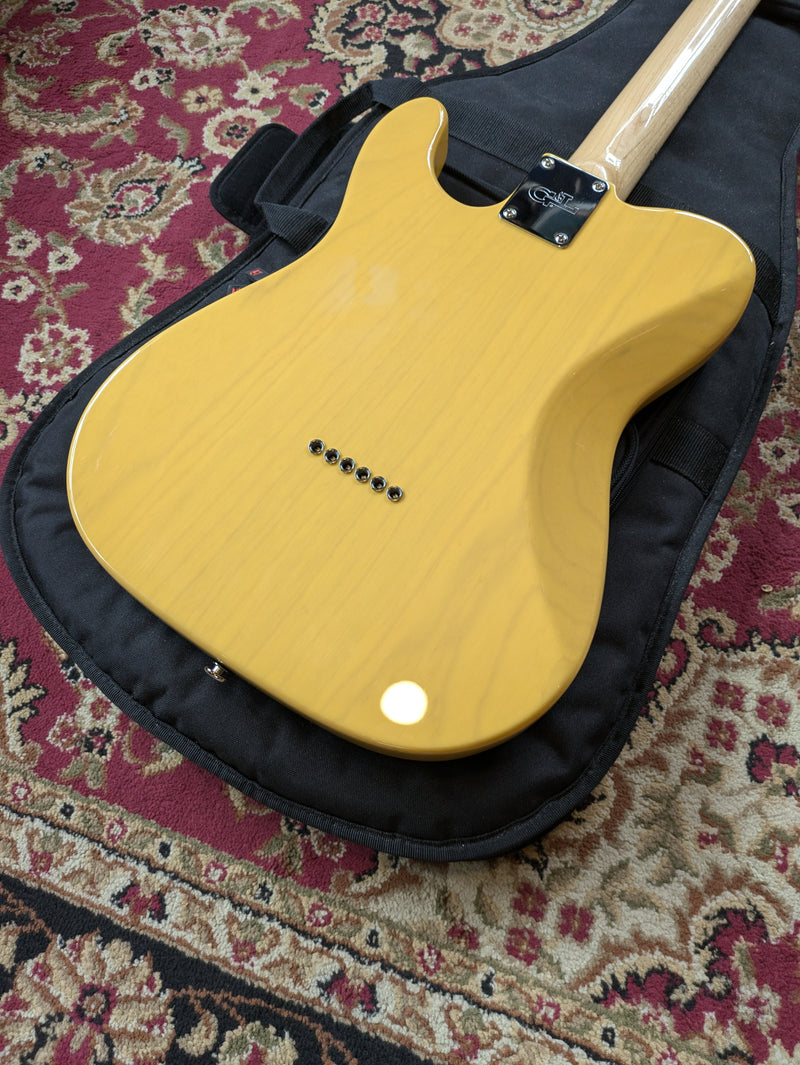 G&L ASAT Classic USA Swamp Ash 2024 Butterscotch Blonde w/G&L Bag & COA