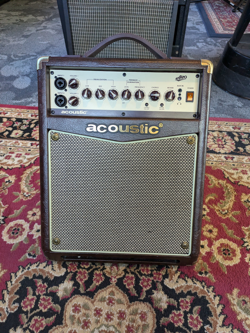 Acoustic A20 20W 1x8 Acoustic Guitar Amplifier Brown/Tan 2020