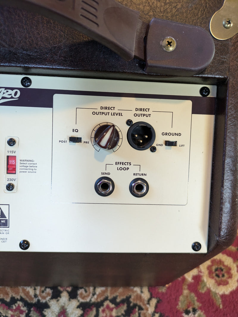 Acoustic A20 20W 1x8 Acoustic Guitar Amplifier Brown/Tan 2020