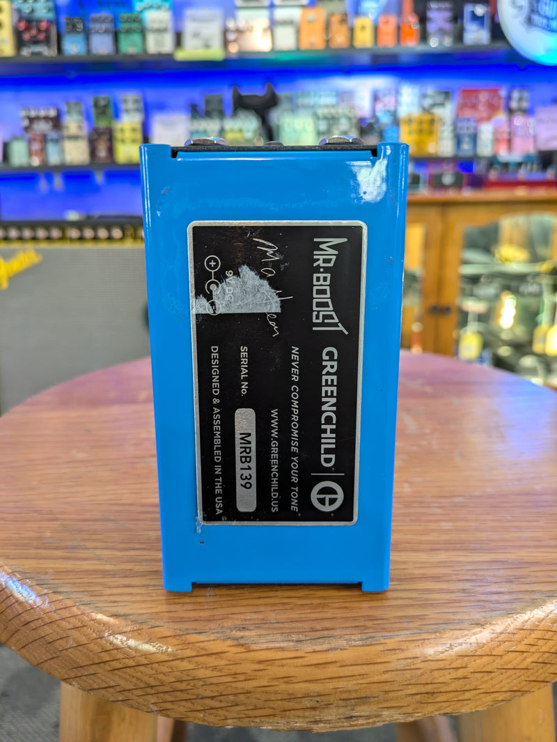 Greenchild Mr. Boost Clean Boost Pedal