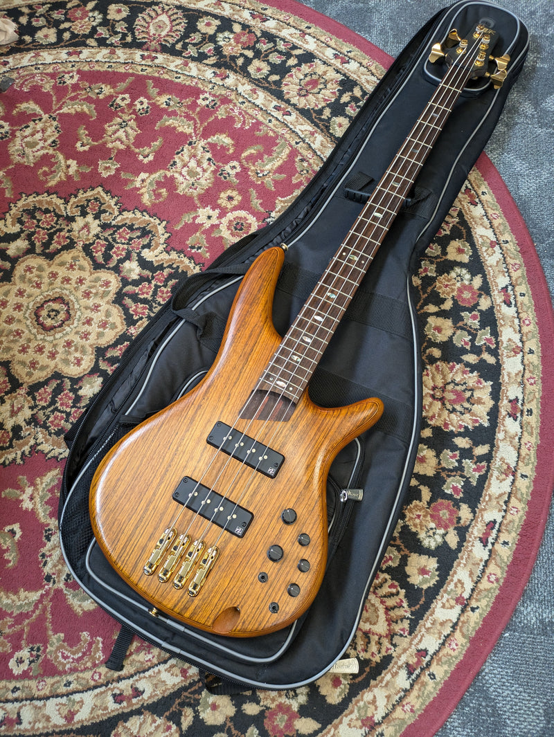 Ibanez SR1200EVNF SR Premium 4-String Active Bass 2012 Vintage Natural Flat w/Ibanez Bag
