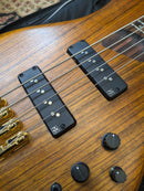 Ibanez SR1200EVNF SR Premium 4-String Active Bass 2012 Vintage Natural Flat w/Ibanez Bag