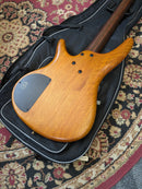 Ibanez SR1200EVNF SR Premium 4-String Active Bass 2012 Vintage Natural Flat w/Ibanez Bag