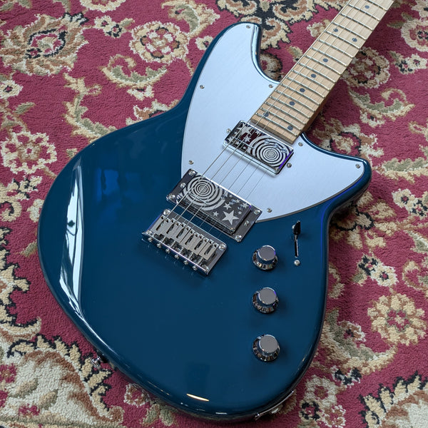 Reverend Billy Corgan Drop Z Signature Electric Guitar High Tide Blue #61734