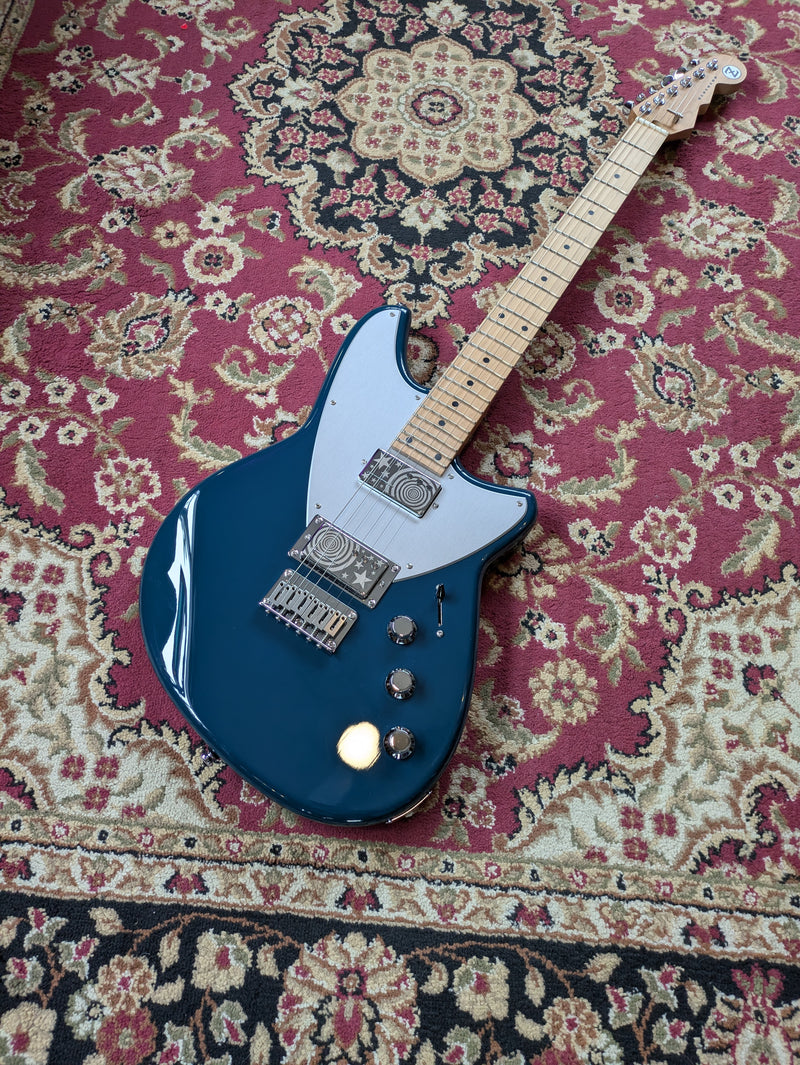Reverend Billy Corgan Drop Z Signature Electric Guitar High Tide Blue