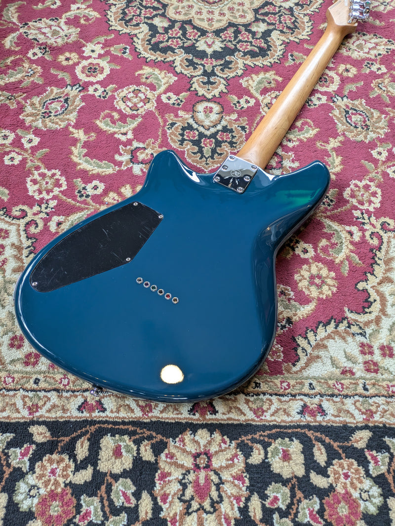 Reverend Billy Corgan Drop Z Signature Electric Guitar High Tide Blue