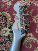 Reverend Reeves Gabrels Spacehawk Supreme Signature Semi-Hollow Electric Guitar Metallic Silver Freeze