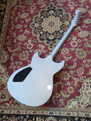 Reverend Reeves Gabrels Spacehawk Supreme Signature Semi-Hollow Electric Guitar Metallic Silver Freeze