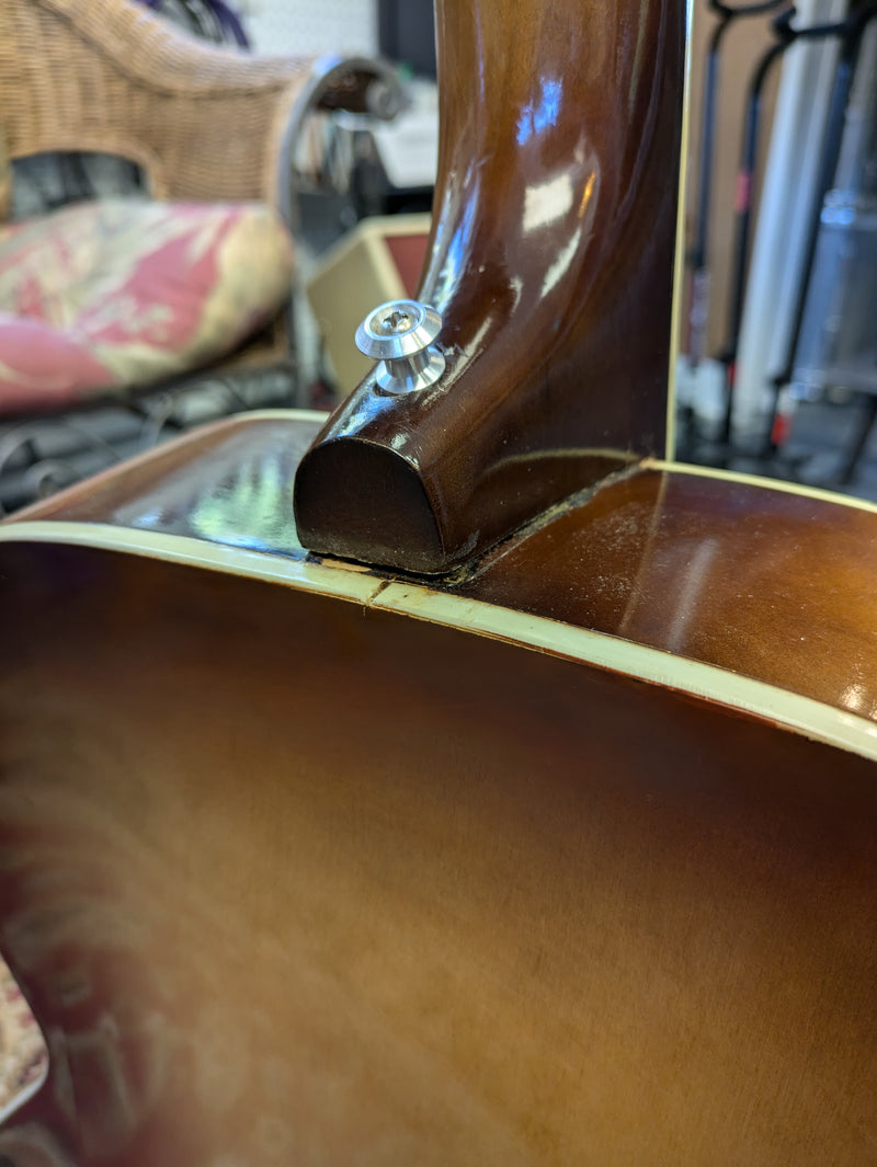 Silvertone Archtop Acoustic c1960s Sunburst *Needs Neck Reset/Repair/As-Is*