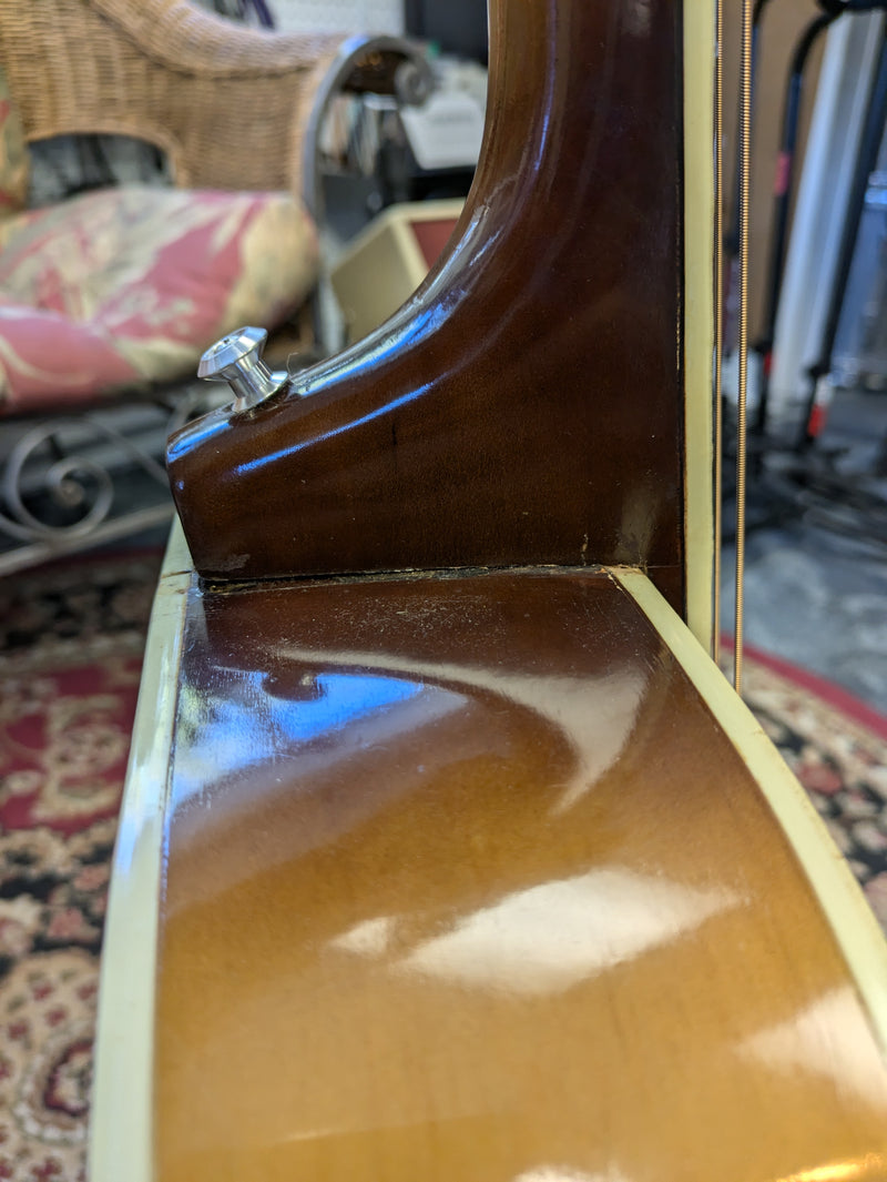 Silvertone Archtop Acoustic c1960s Sunburst *Needs Neck Reset/Repair/As-Is*