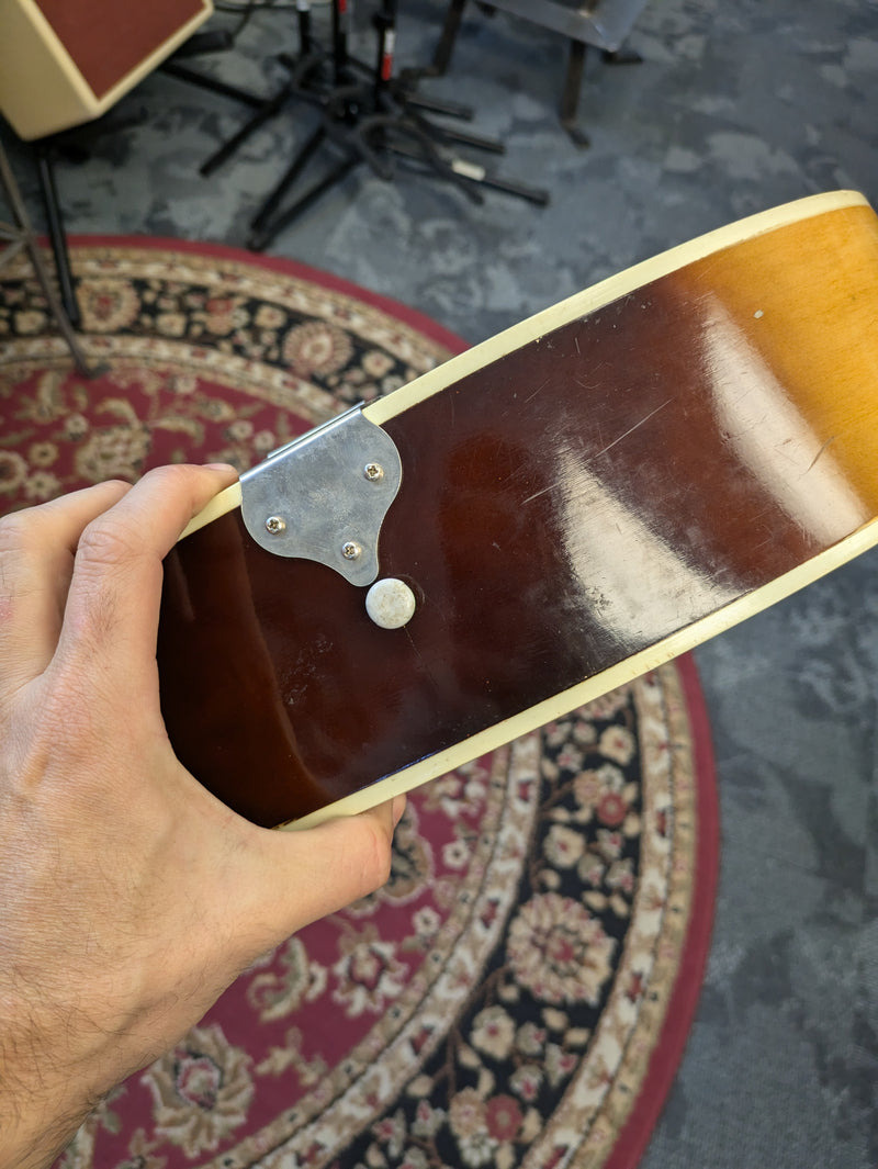 Silvertone Archtop Acoustic c1960s Sunburst *Needs Neck Reset/Repair/As-Is*