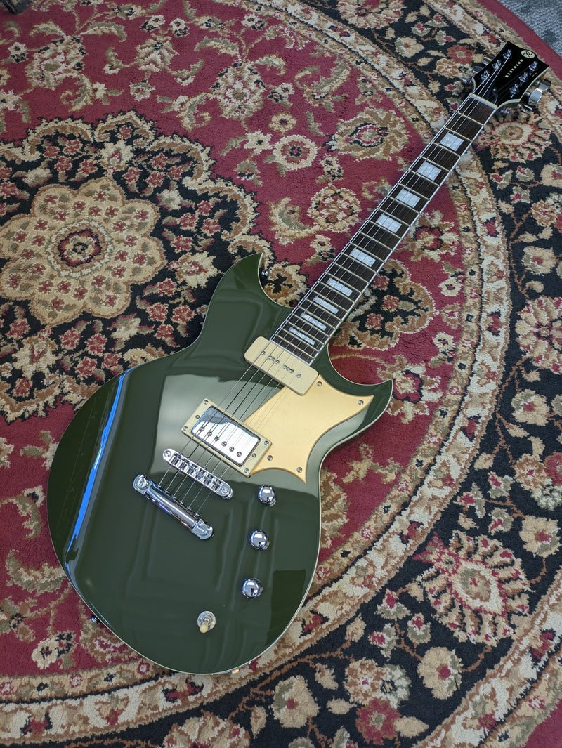 Reverend Sensei H90 Army Green Electric Guitar