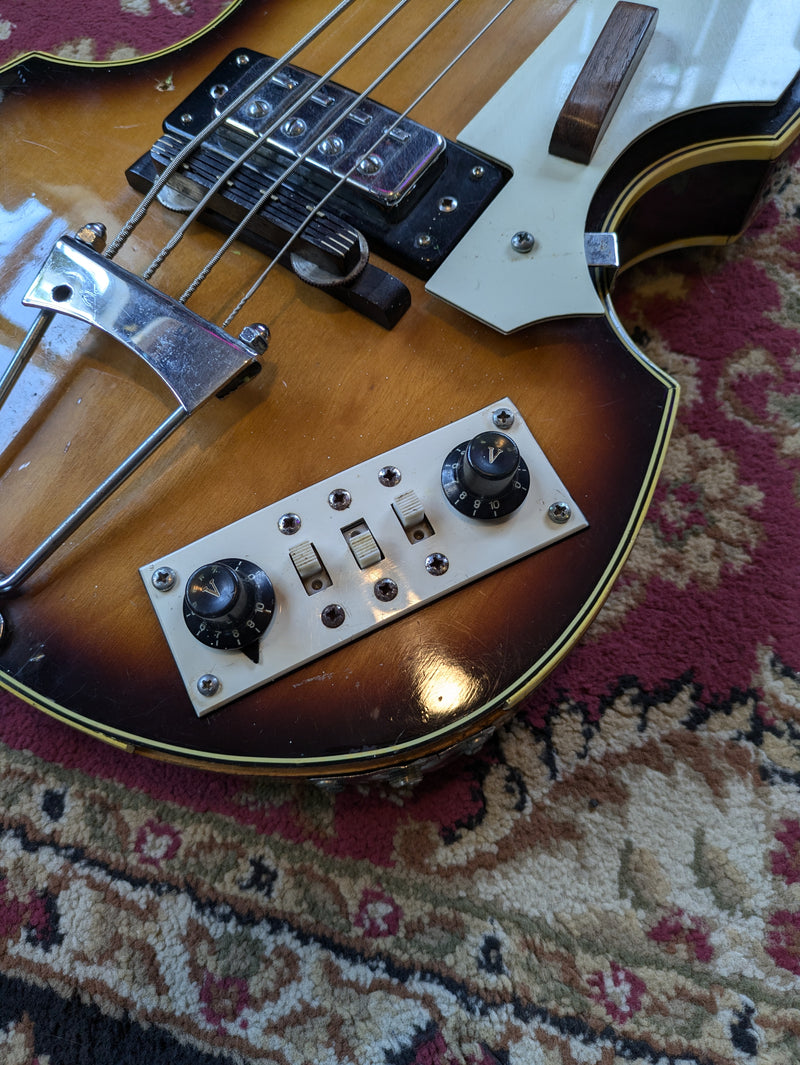 Greco GCB30 Violin Bass 1970s Sunburst (Japan)