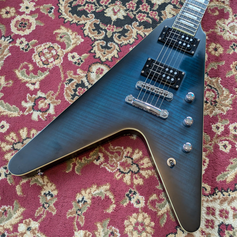 Reverend Volcano RA FM 2014 Satin Blue Burst