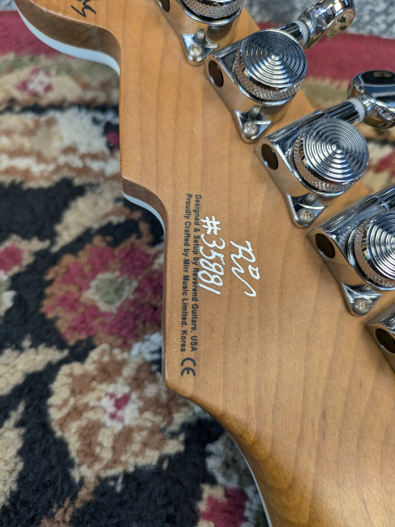 Reverend Reeves Gabrels Signature Electric Guitar 2019 Metallic Red *Billy Corgan Z-One Pickups*