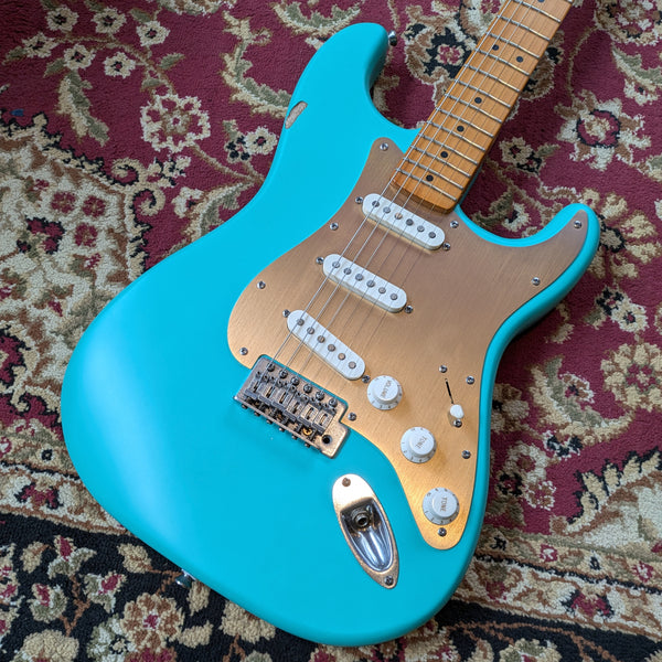 Squier 40th Anniversary Stratocaster 2022 Satin Seafoam Green #ISSG22016787