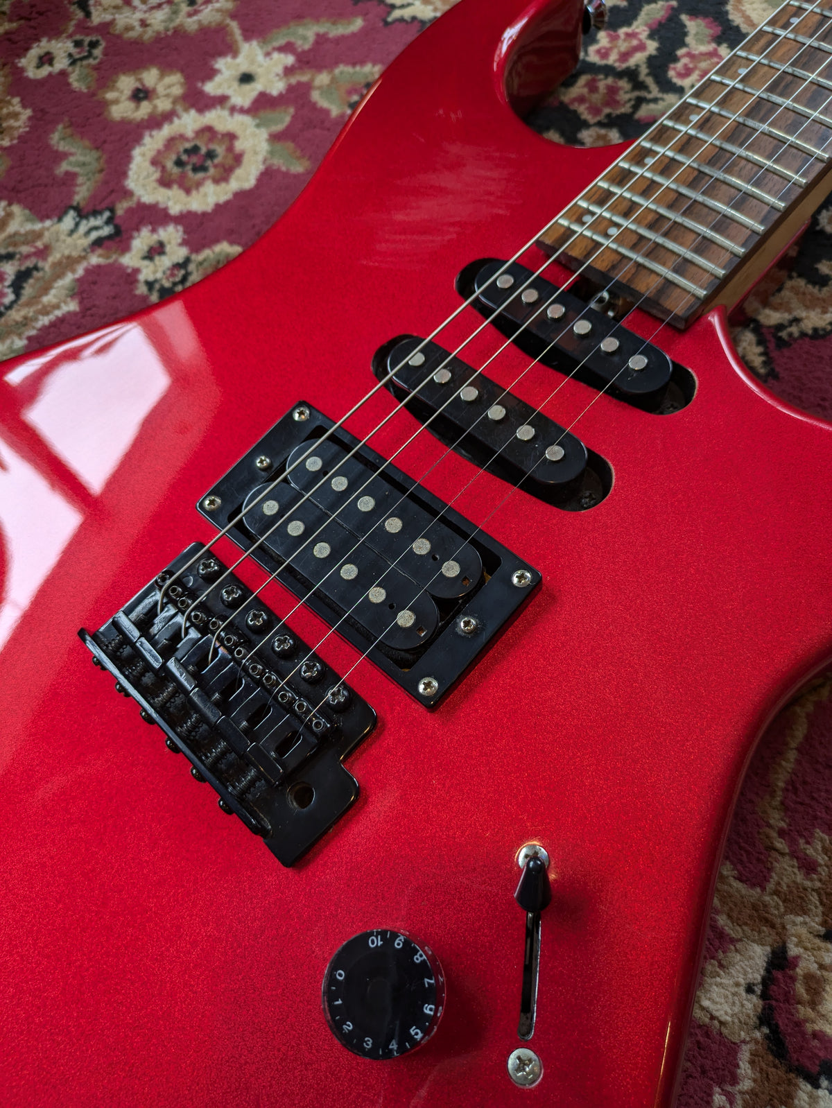 Washburn X-Series X10 HSS Electric Guitar 2008 Red #0C08010474 Washburn X-Series X10 HSS Electric Guitar 2008 Red #0C08010474