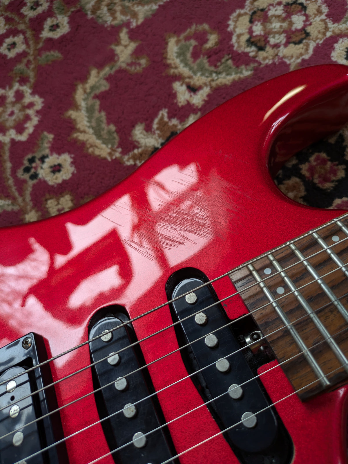 Washburn X-Series X10 HSS Electric Guitar 2008 Red #0C08010474 Washburn X-Series X10 HSS Electric Guitar 2008 Red #0C08010474