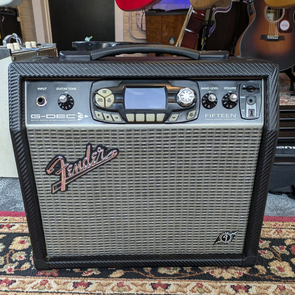Fender G-DEC 3 Fifteen Guitar Digital Entertainment Center 15-Watt 1x8" Guitar Practice Amp 2010 #CMTF10102069