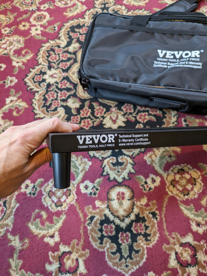 VEVOR Guitar Pedal Board (15'' x 5.7'') with Carry Bag