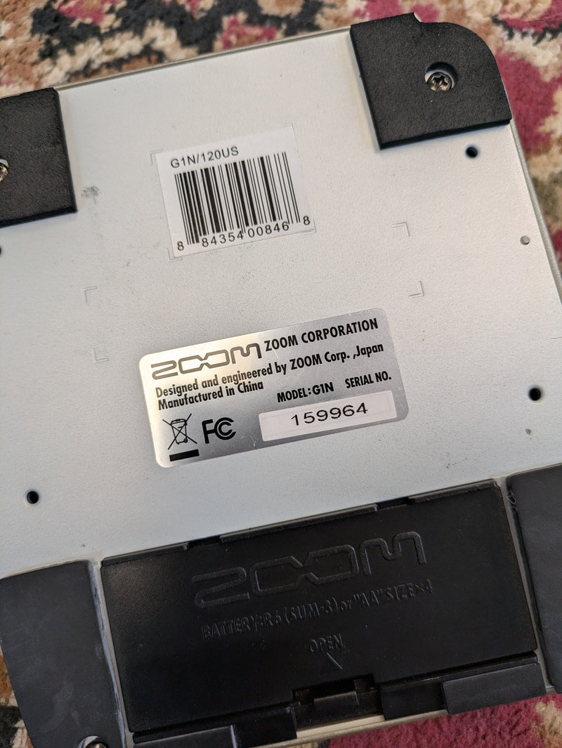 Zoom G1N Guitar Multi-Effects Pedal