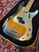 Nash PB57 Ash Bass Guitar 2-Tone Burst Medium Aging w/Nash Case