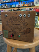 JTH Electronics 3-Pickup Piezo Noisebox "Skull Face" Cigar Box (7x6x3.5")