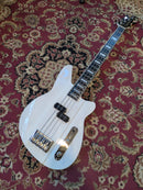 Reverend Sentinel Short-Scale Electric Bass Transparent White