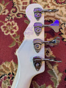 Reverend Sentinel Short-Scale Electric Bass Transparent White