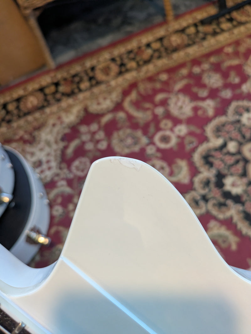 Reverend Sentinel Short-Scale Electric Bass Transparent White