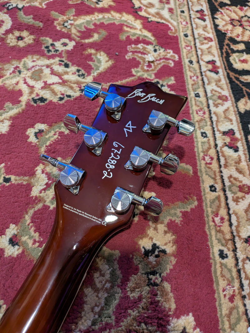 Reverend Bob Balch Signature Electric Guitar Violin Brown