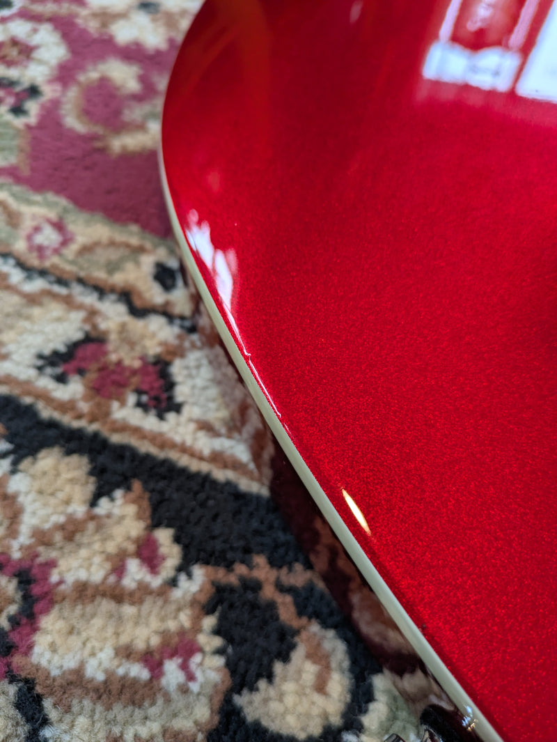 Reverend Reeves Gabrels Spacehawk Semi-Hollow Electric Guitar Metallic Red