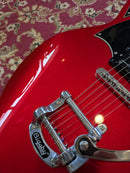 Reverend Reeves Gabrels Spacehawk Semi-Hollow Electric Guitar Metallic Red