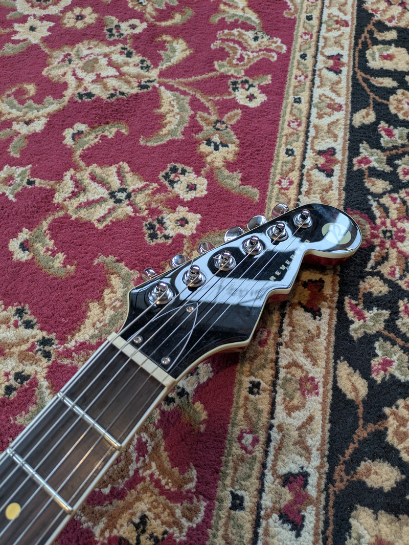 Reverend Reeves Gabrels Spacehawk Semi-Hollow Electric Guitar Metallic Red