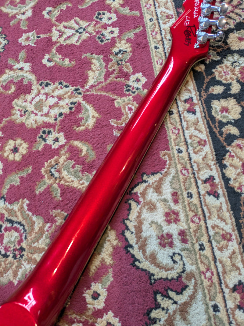 Reverend Reeves Gabrels Spacehawk Semi-Hollow Electric Guitar Metallic Red