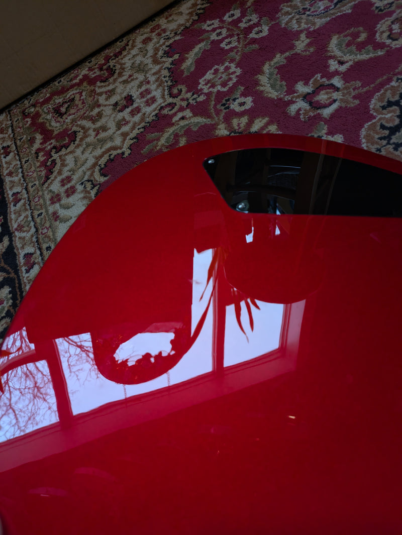 Reverend Reeves Gabrels Spacehawk Semi-Hollow Electric Guitar Metallic Red