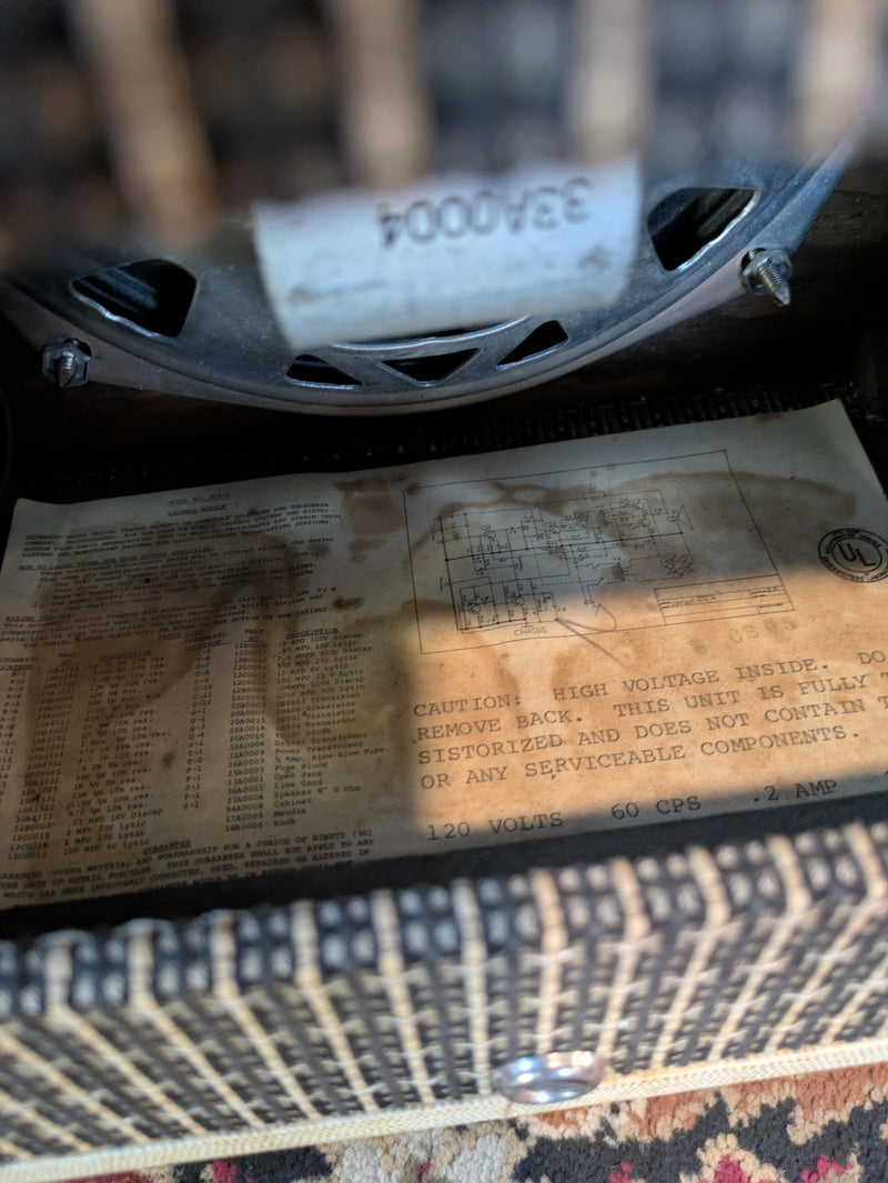 Kay 804-A Solid State Amplifier w/Tremolo 1960's