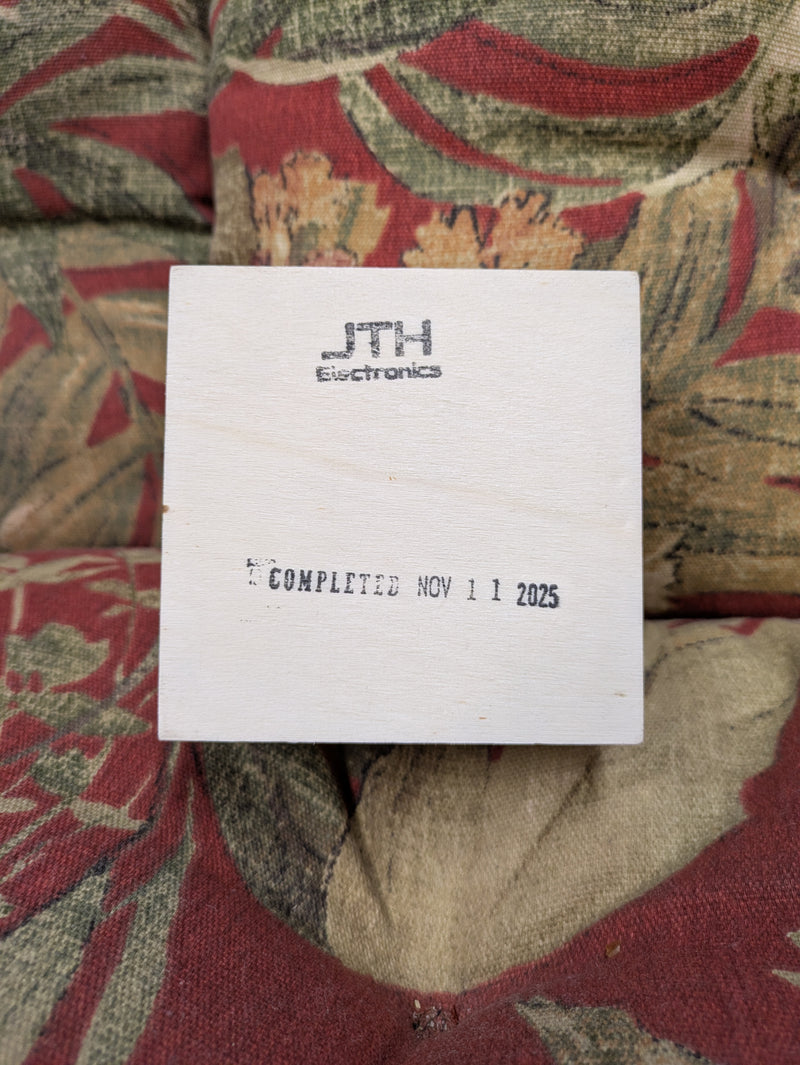 JTH Electronics Piezo Noisebox Jr. 'Skater Lizard' Wood Box (3.5x3.5x2")