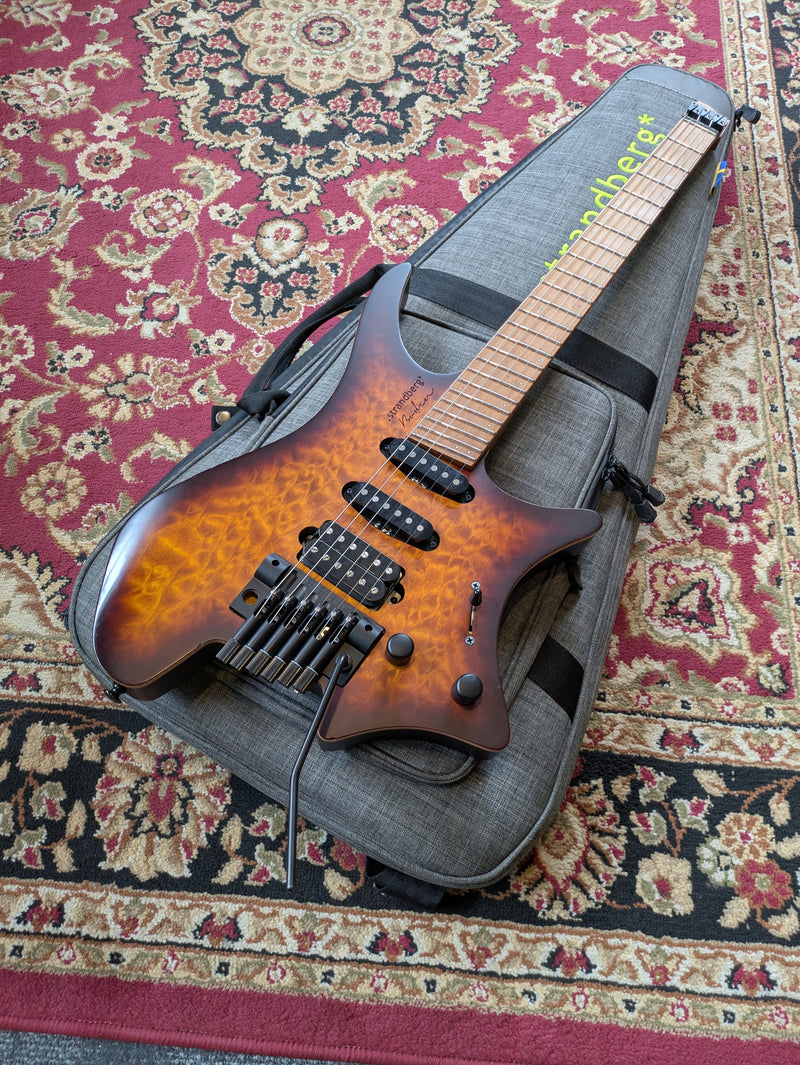 Strandberg Boden Standard 6 Tremolo 2020 Bengal Burst w/Gig Bag