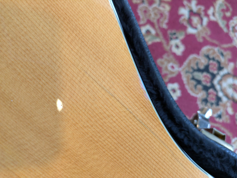 Guild D-25 Dreadnought Acoustic Guitar 1990 Natural w/Guild Case