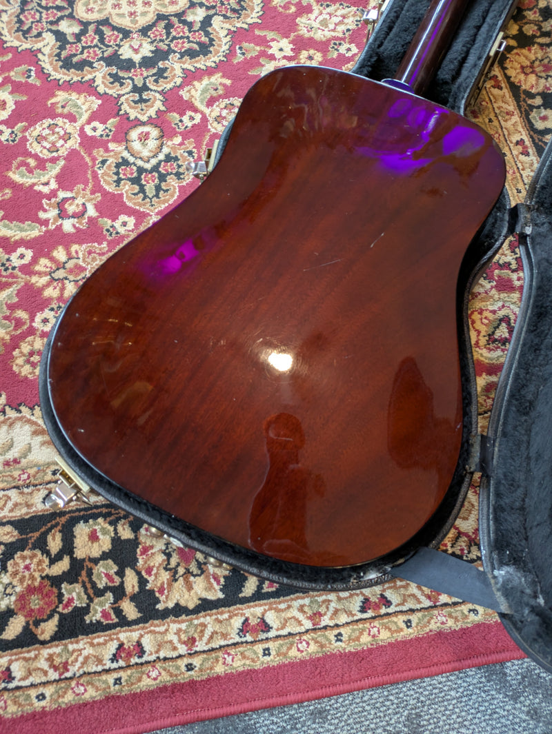 Guild D-25 Dreadnought Acoustic Guitar 1990 Natural w/Guild Case