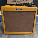 Fender Blues Junior 15-Watt 1x12" Tube Amp Lacquered Tweed w/Cover & Footswitch
